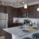 Spacious kitchen at Dwell Nona Place apartments